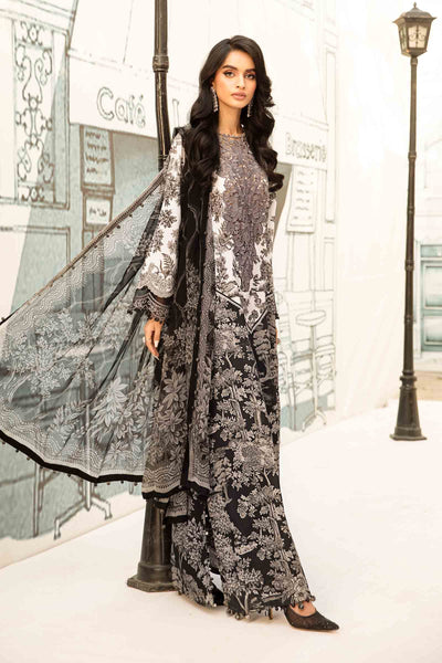 Maria B | M Prints Summer 25 | MPT-2608-B -  Maria B Ladies Clothes - Original Designer Dress - House of Maryam