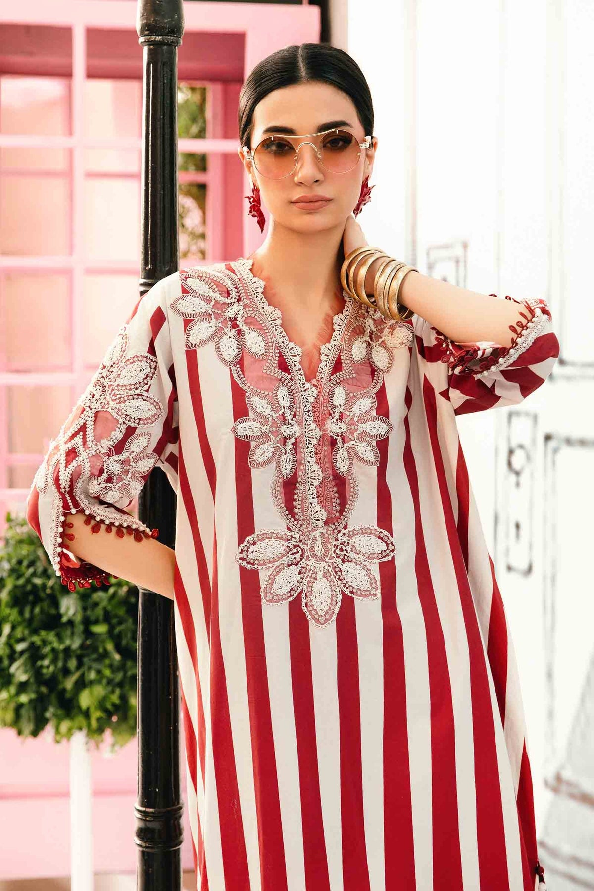 Maria B | M Prints Summer 25 | MPT-2609-A -  Maria B Ladies Clothes - Original Designer Dress - House of Maryam