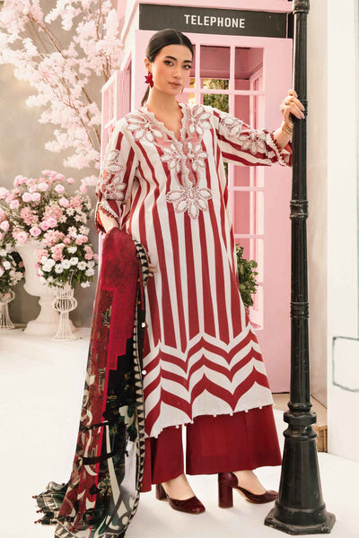 Maria B | M Prints Summer 25 | MPT-2609-A -  Maria B Ladies Clothes - Original Designer Dress - House of Maryam