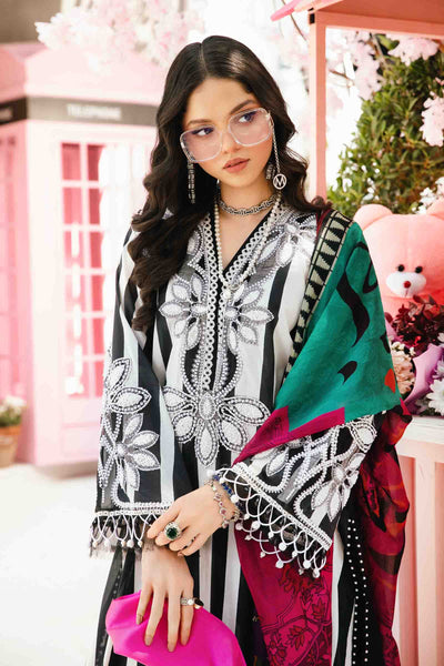 Maria B | M Prints Summer 25 | MPT-2609-B -  Maria B Ladies Clothes - Original Designer Dress - House of Maryam