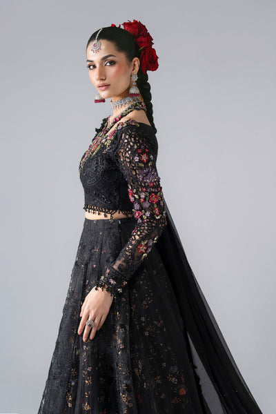 Maria B | Mbroidered Wedding Formals 26 | BD-3101-Obsidian Garden