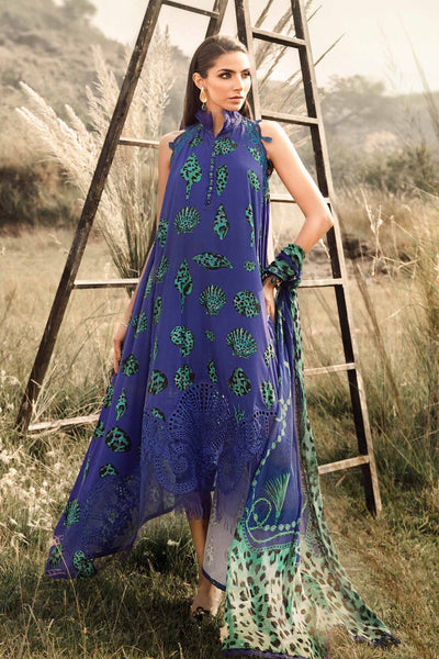 Maria B | M Prints Winter 24 | MPT-2410-A -  Maria B Ladies Clothes - Original Designer Dress - House of Maryam
