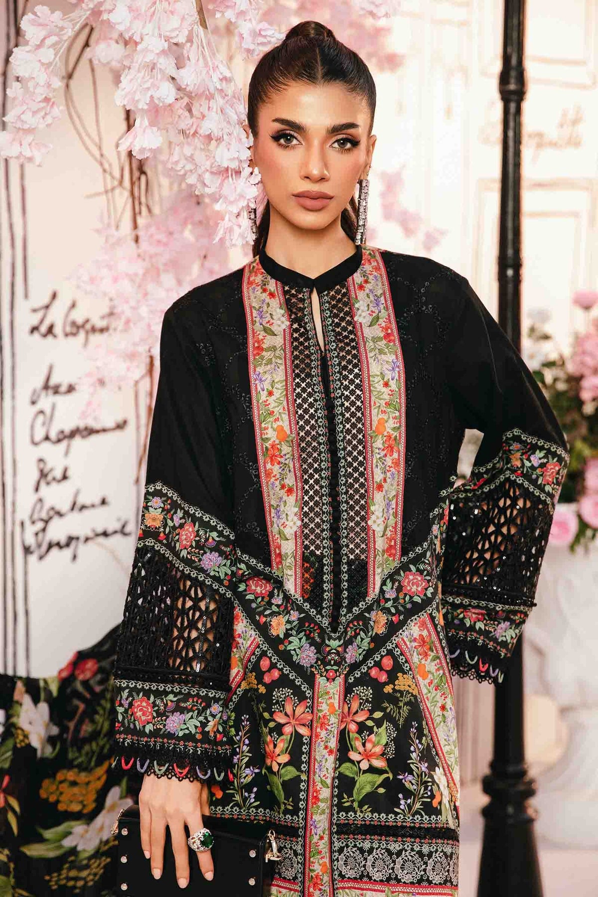 Maria B | M Prints Summer 25 | MPT-2610-B -  Maria B Ladies Clothes - Original Designer Dress - House of Maryam