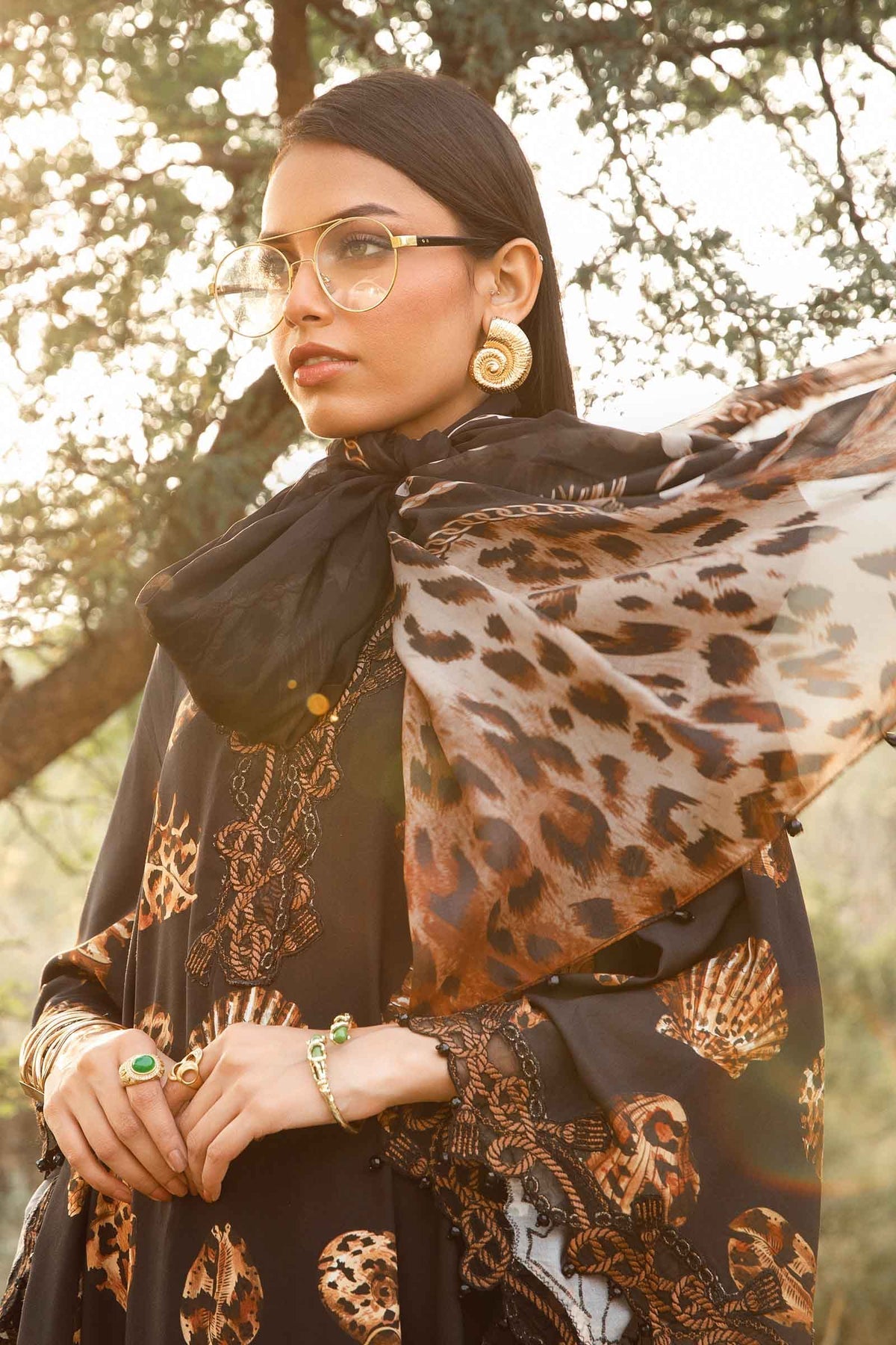Maria B | M Prints Winter 24 | MPT-2410-B -  Maria B Ladies Clothes - Original Designer Dress - House of Maryam