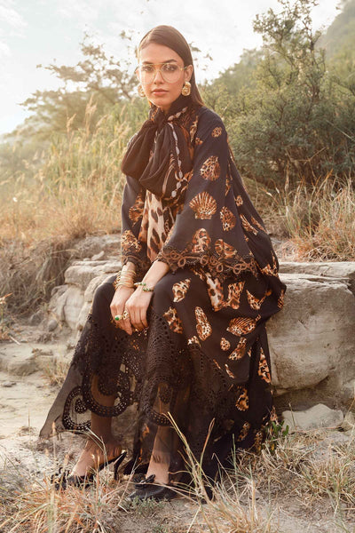 Maria B | M Prints Winter 24 | MPT-2410-B -  Maria B Ladies Clothes - Original Designer Dress - House of Maryam