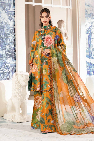 Maria.B | M Print Eid Edit | MPT-2210-B -  Maria B Luxury - Original Designer Dress - House of Maryam