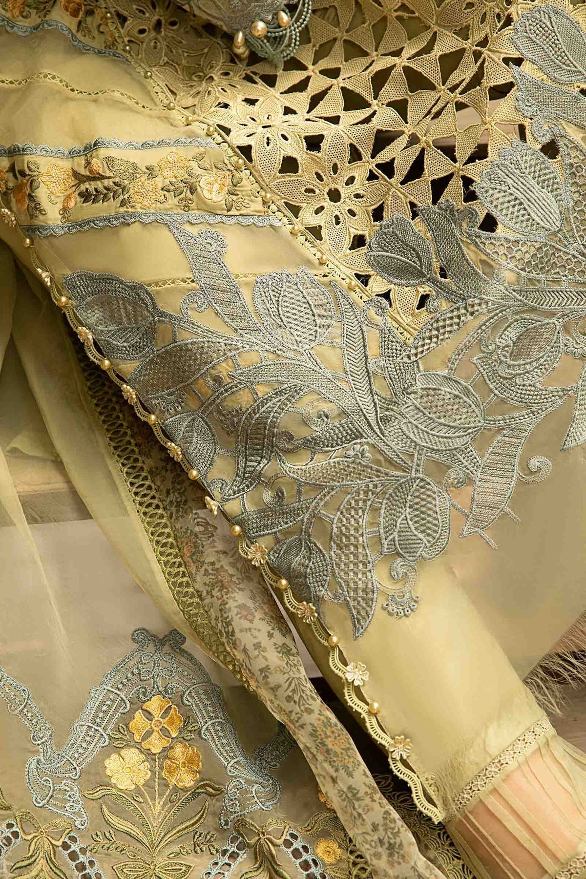 Maria B | Eid Lawn Collection | 10 -  Maria B Luxury - Original Designer Dress - House of Maryam