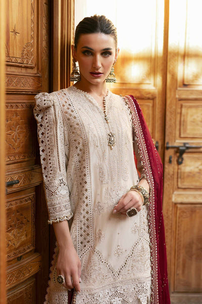 Maria B | Luxury Lawn 25 | D-2511-B -  Maria B Ladies Clothes - Original Designer Dress - House of Maryam