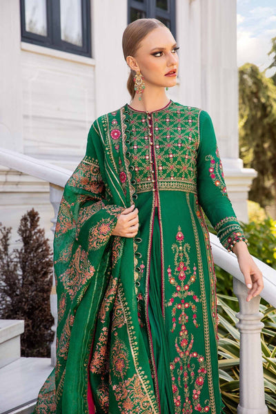 Maria B | Sateen Formals 24 | CST-811 -  Maria B Formal - Original Designer Dress - House of Maryam