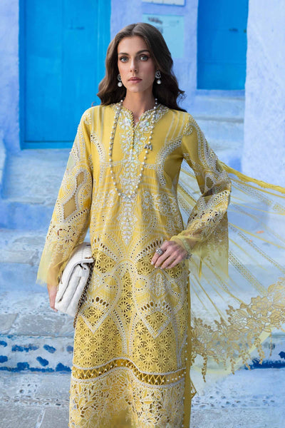 Maria B | Luxury Lawn 25 | D-2512-A -  Maria B Ladies Clothes - Original Designer Dress - House of Maryam