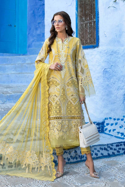 Maria B | Luxury Lawn 25 | D-2512-A -  Maria B Ladies Clothes - Original Designer Dress - House of Maryam