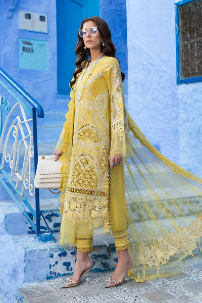 Maria B | Luxury Lawn 25 | D-2512-A -  Maria B Ladies Clothes - Original Designer Dress - House of Maryam