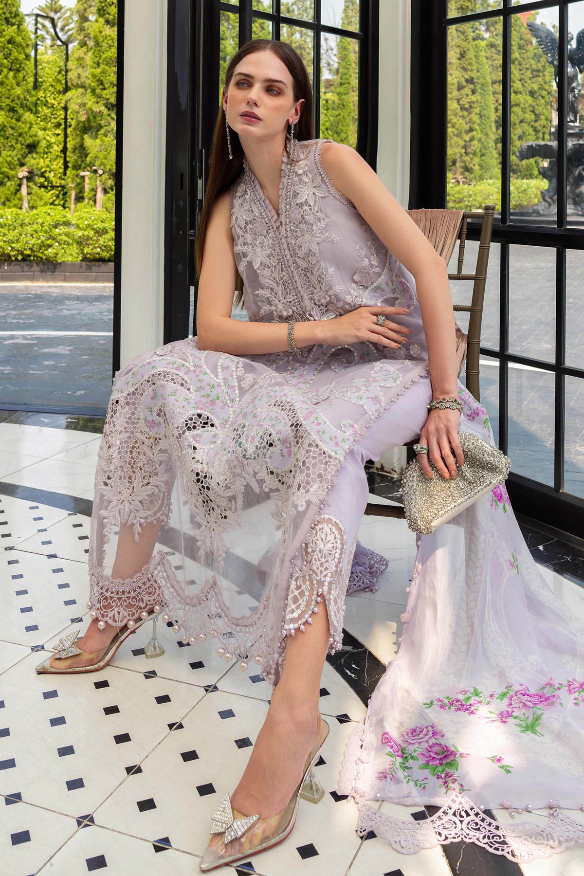 Maria B | luxury Lawn 26 | EL-26-12, image 5