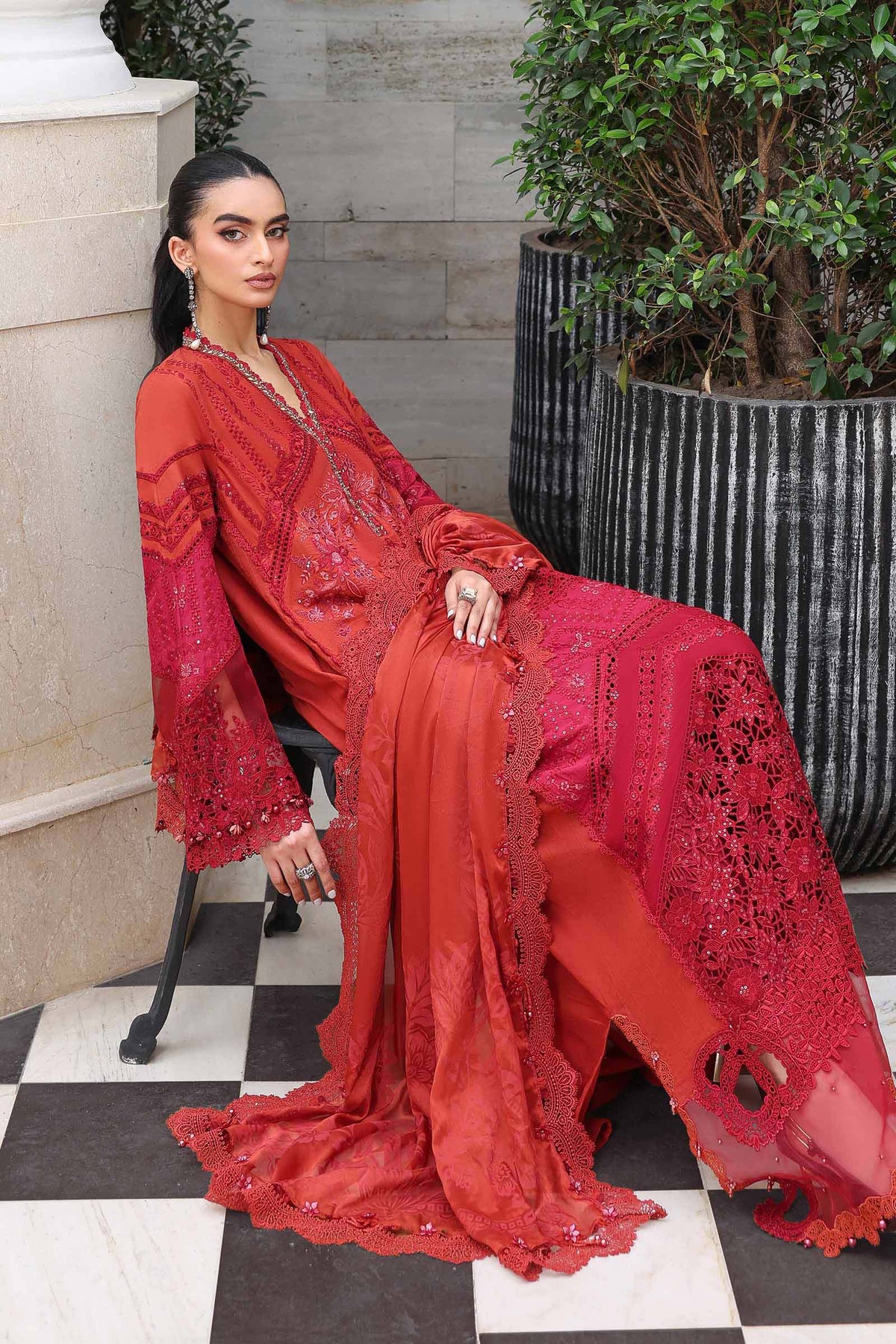 Maria B | luxury Lawn 26 | EL-26-13, image 5