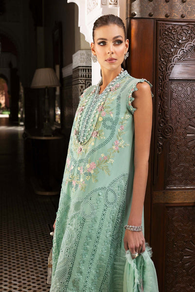 Maria B | Luxury Lawn 25 | D-2514-A -  Maria B Ladies Clothes - Original Designer Dress - House of Maryam
