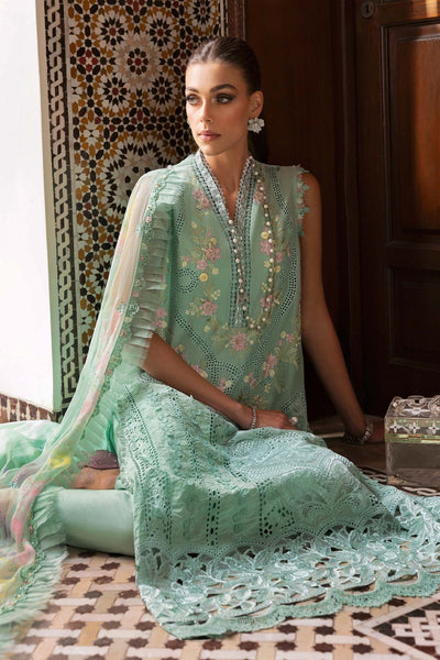 Maria B | Luxury Lawn 25 | D-2514-A -  Maria B Ladies Clothes - Original Designer Dress - House of Maryam