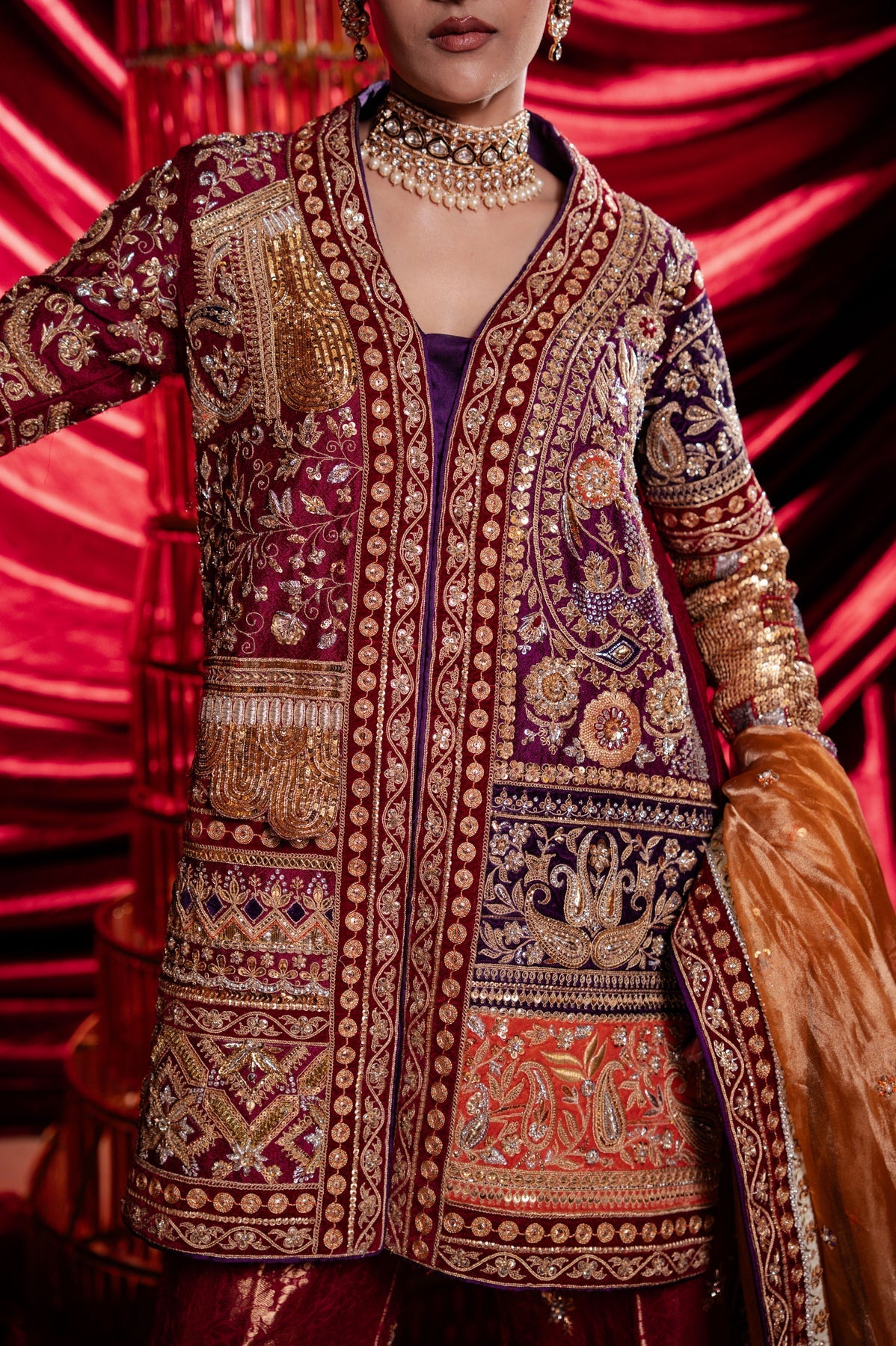 Sable Vogue | Laal Bagh Bridal Collection | SLB-1558-3