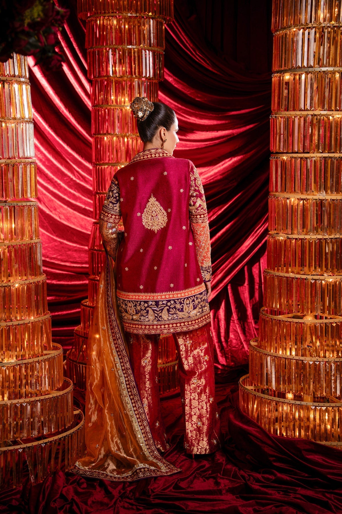 Sable Vogue | Laal Bagh Bridal Collection | SLB-1558, image 2