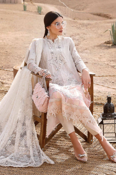 Maria B | Luxury Lawn 25 | D-2515-A -  Maria B Ladies Clothes - Original Designer Dress - House of Maryam