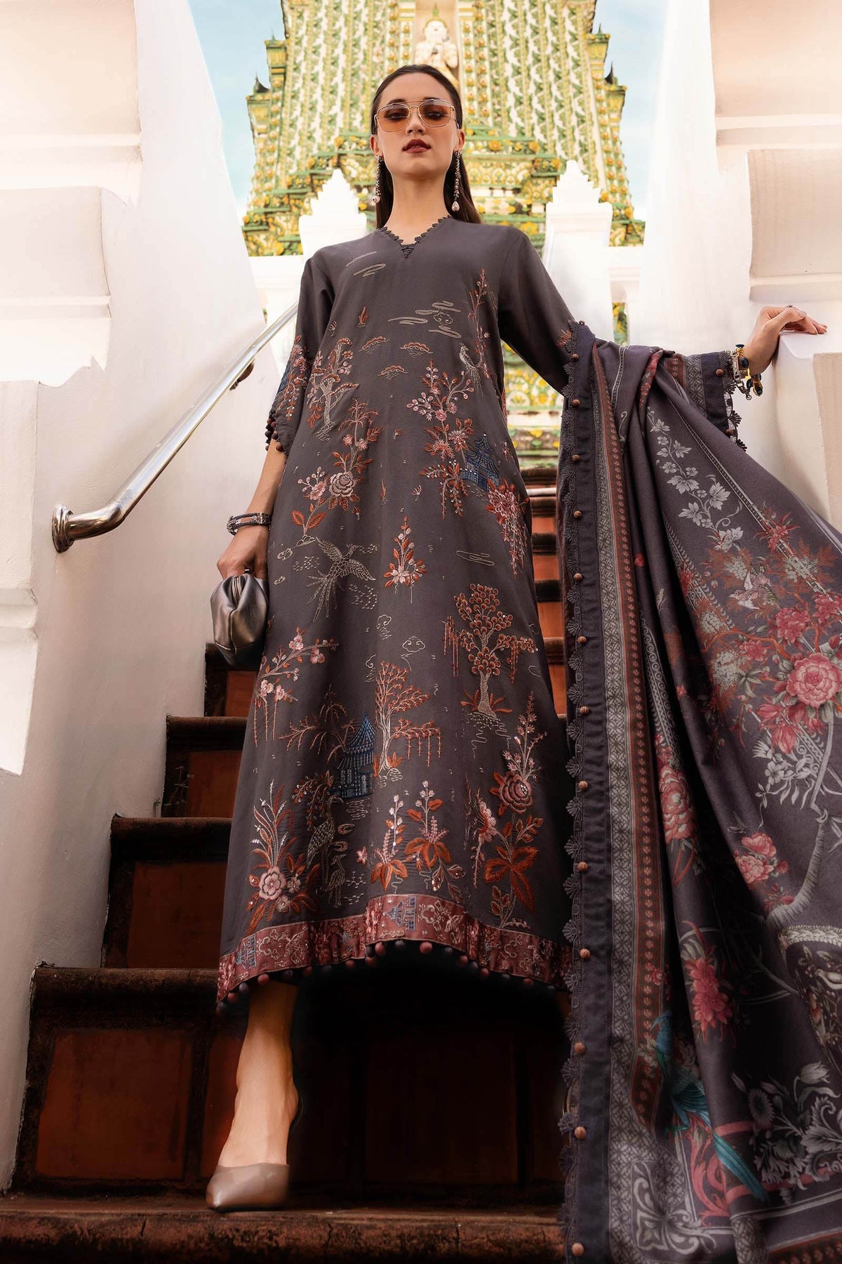 Maria B | M Prints Winter 25 | MPT-2801-B
