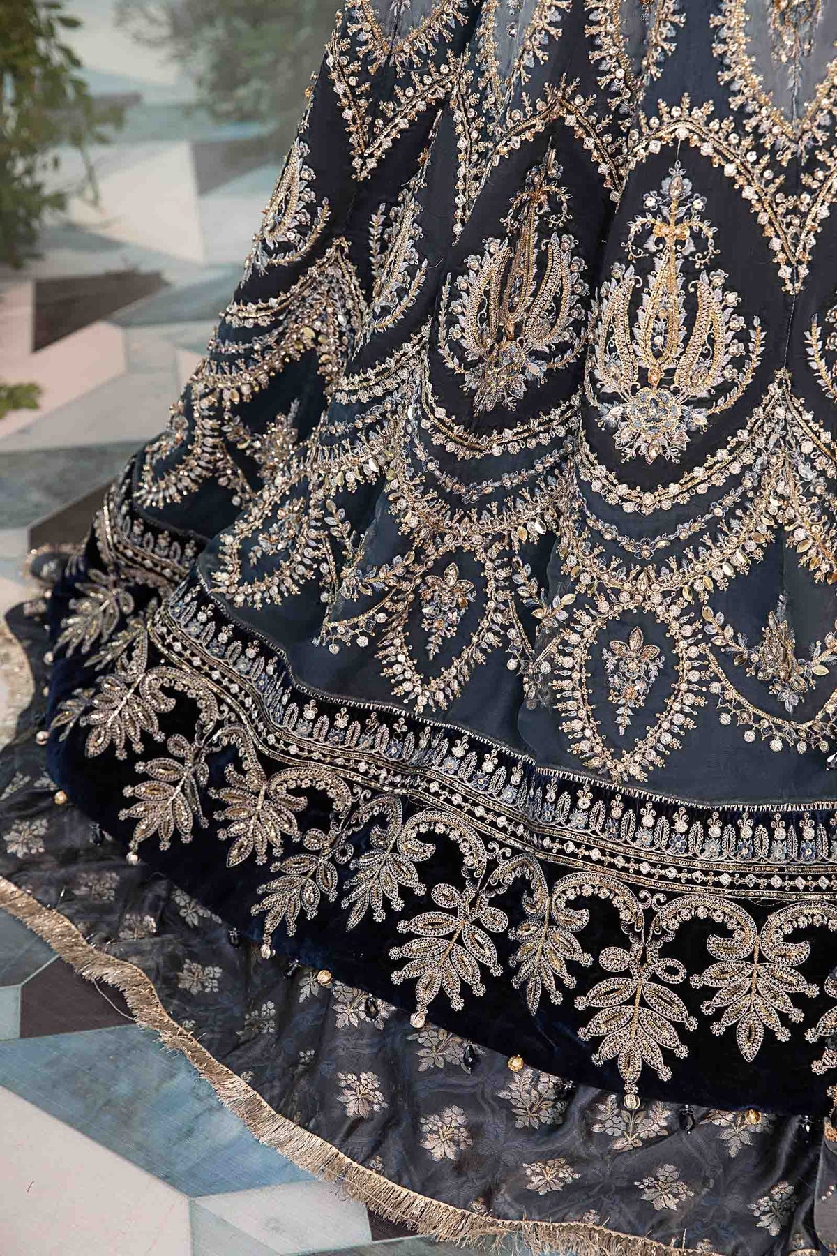 Maria B | Mbroidered Formals 24| Organza Suit | BD-2901 -  Maria B Ladies Clothes - Original Designer Dress - House of Maryam