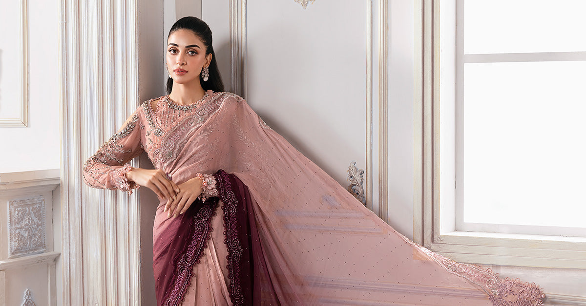 Maria B | Mbroidered 2025 | BD-3001 -  Maria B Ladies Clothes - Original Designer Dress - House of Maryam