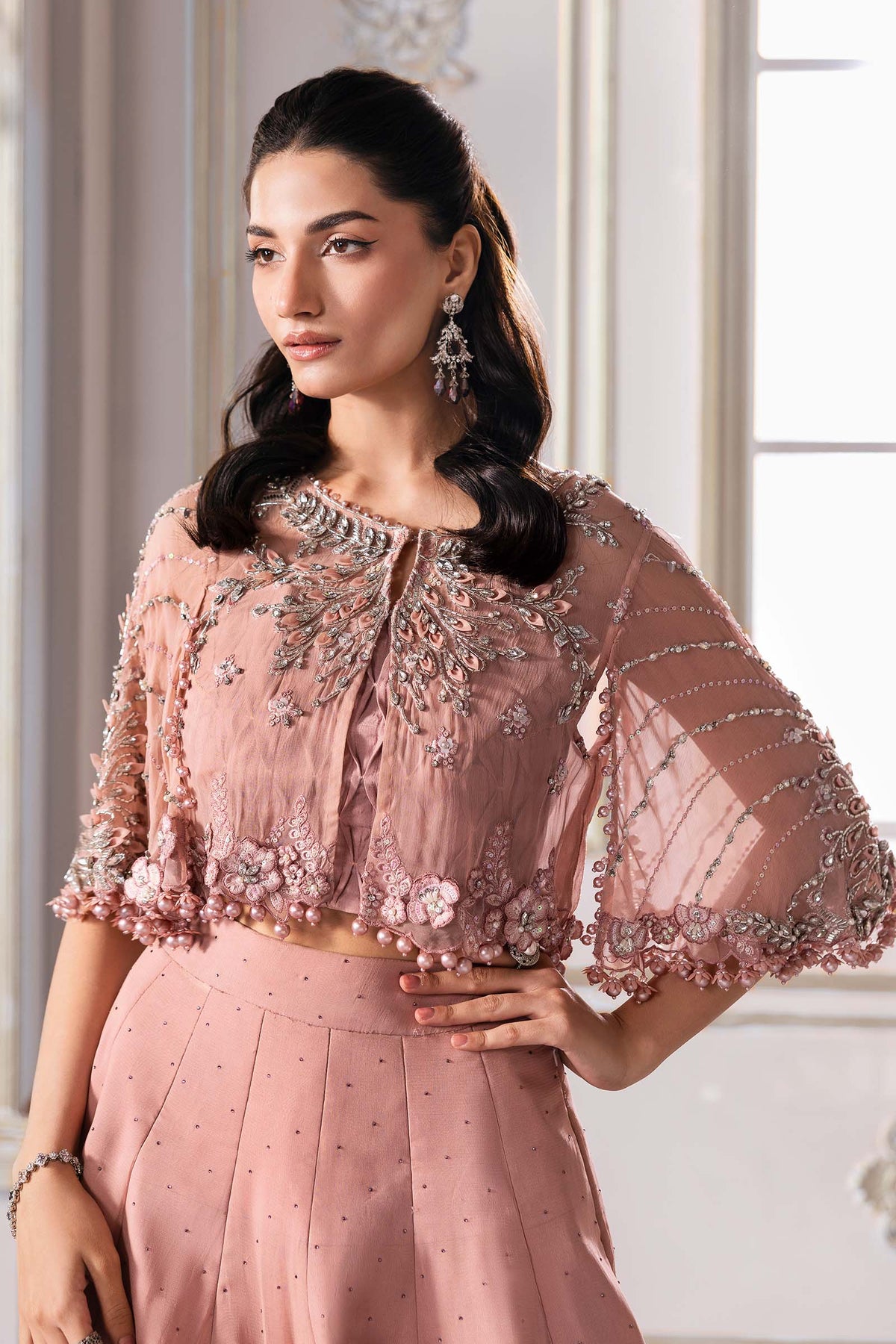 Maria B | Mbroidered 2025 | BD-3001 -  Maria B Ladies Clothes - Original Designer Dress - House of Maryam
