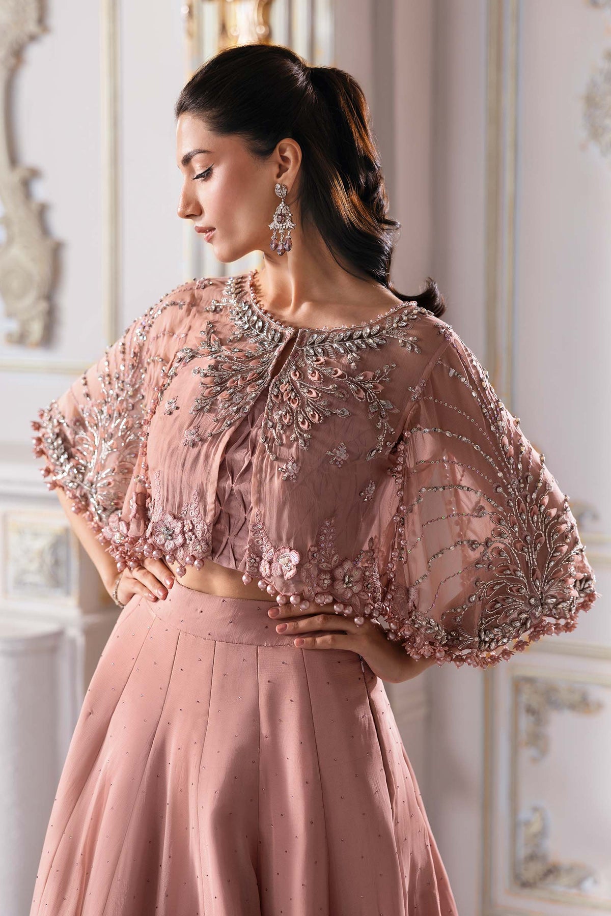 Maria B | Mbroidered 2025 | BD-3001 -  Maria B Ladies Clothes - Original Designer Dress - House of Maryam