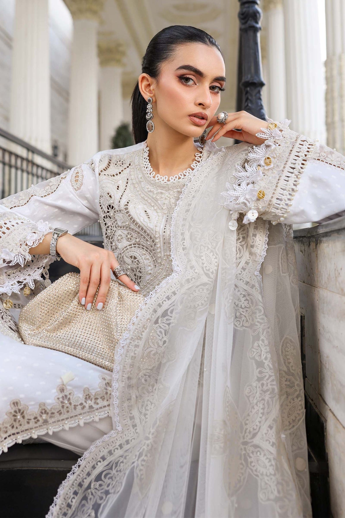 Maria B | luxury Lawn 26 | EL-26-01, image 5