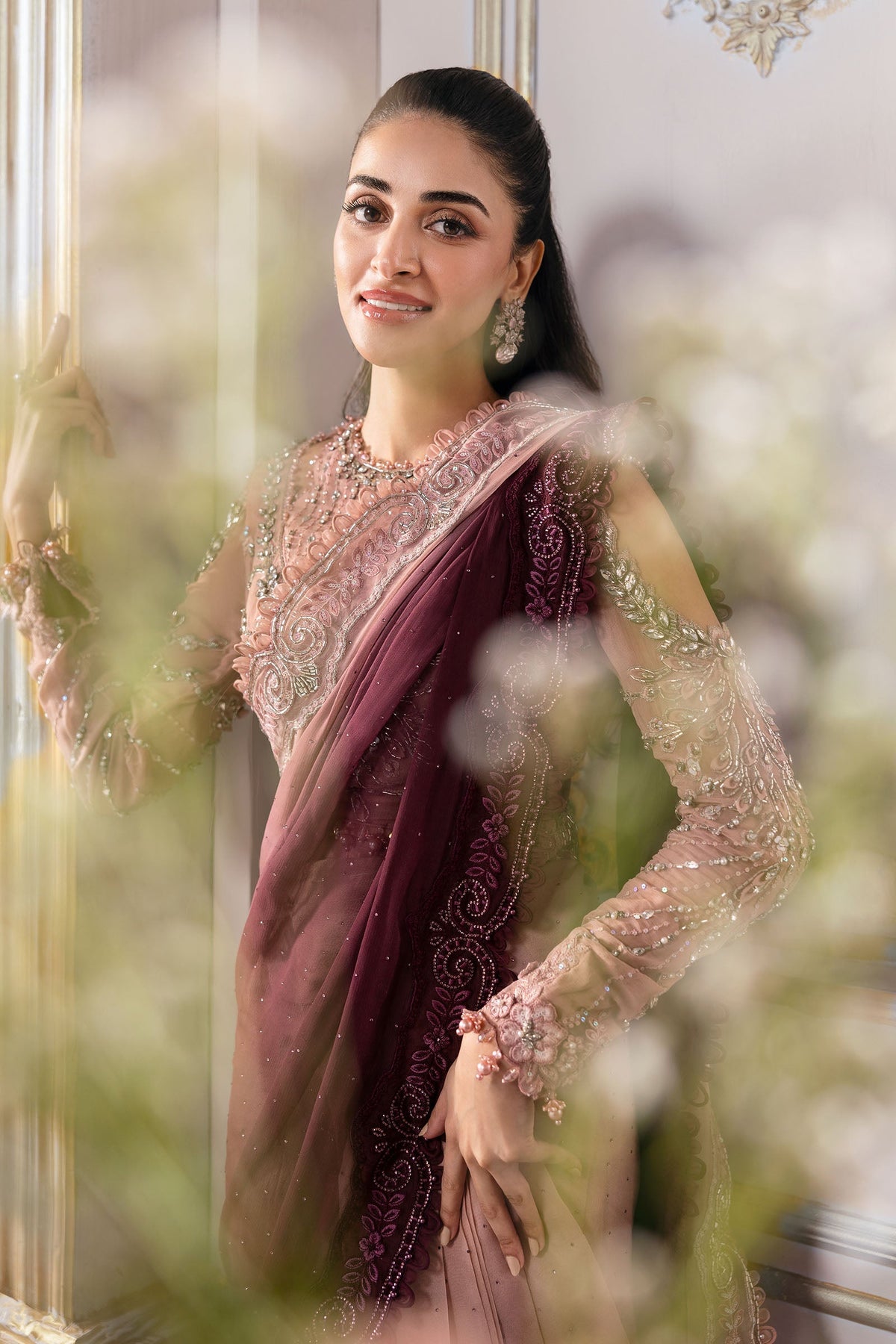 Maria B | Mbroidered 2025 | BD-3001 -  Maria B Ladies Clothes - Original Designer Dress - House of Maryam