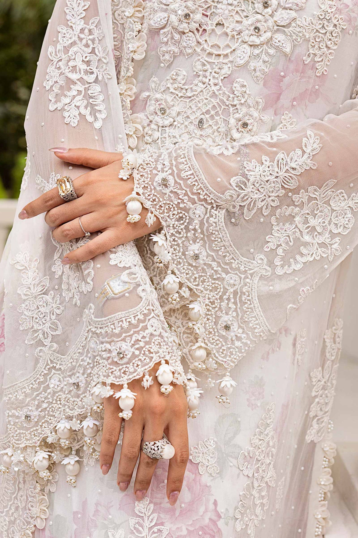 Maria B | Chiffon 25 | MPC-25-101 -  Maria B Ladies Clothes - Original Designer Dress - House of Maryam