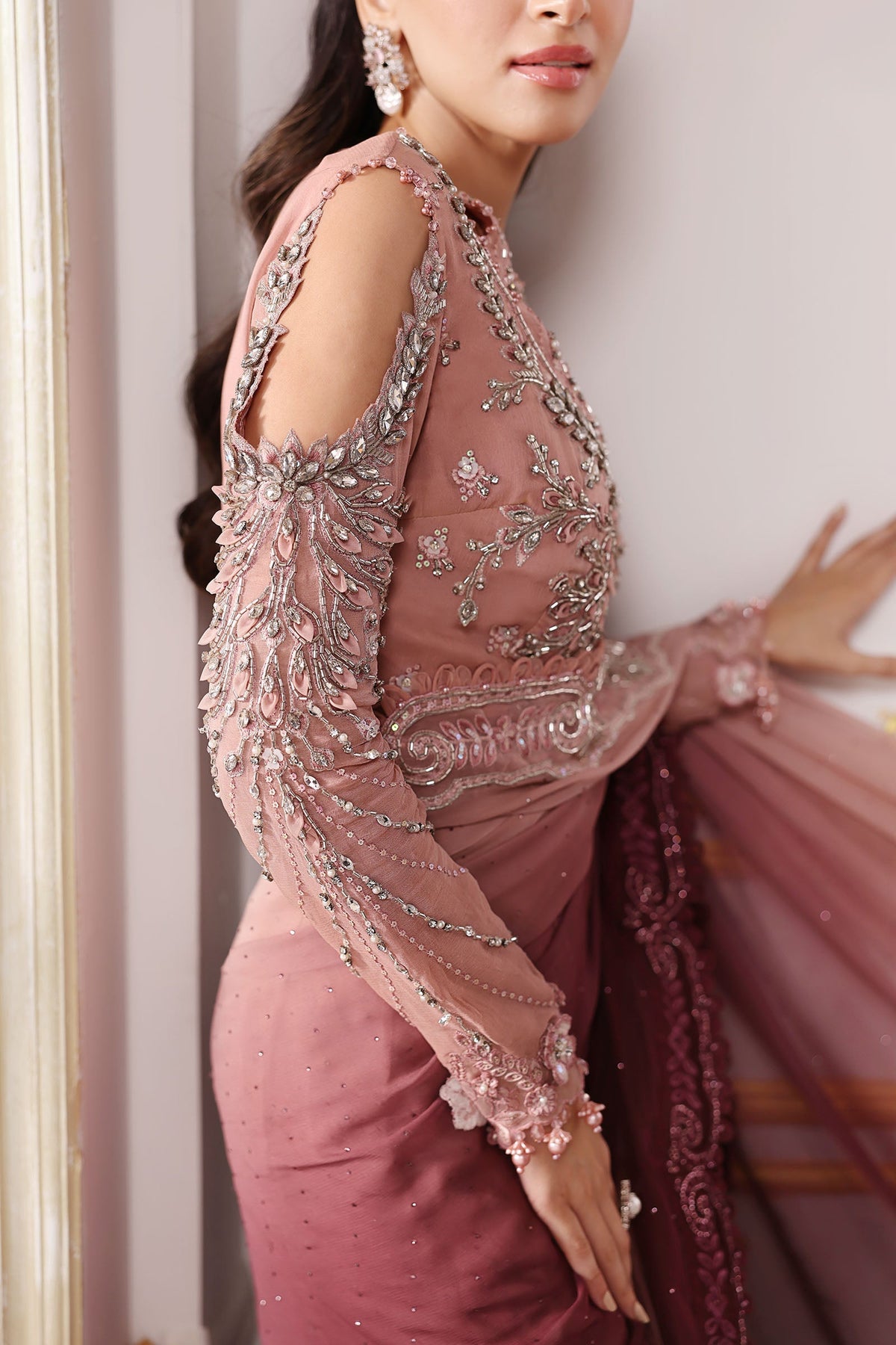 Maria B | Mbroidered 2025 | BD-3001 -  Maria B Ladies Clothes - Original Designer Dress - House of Maryam