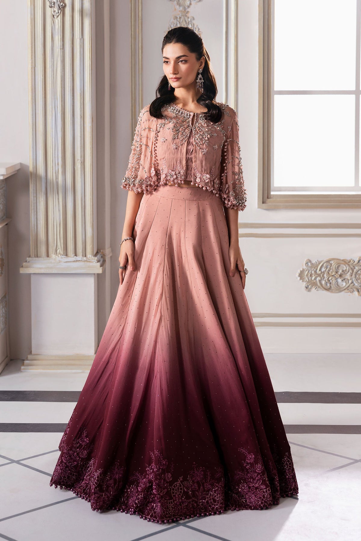 Maria B | Mbroidered 2025 | BD-3001 -  Maria B Ladies Clothes - Original Designer Dress - House of Maryam