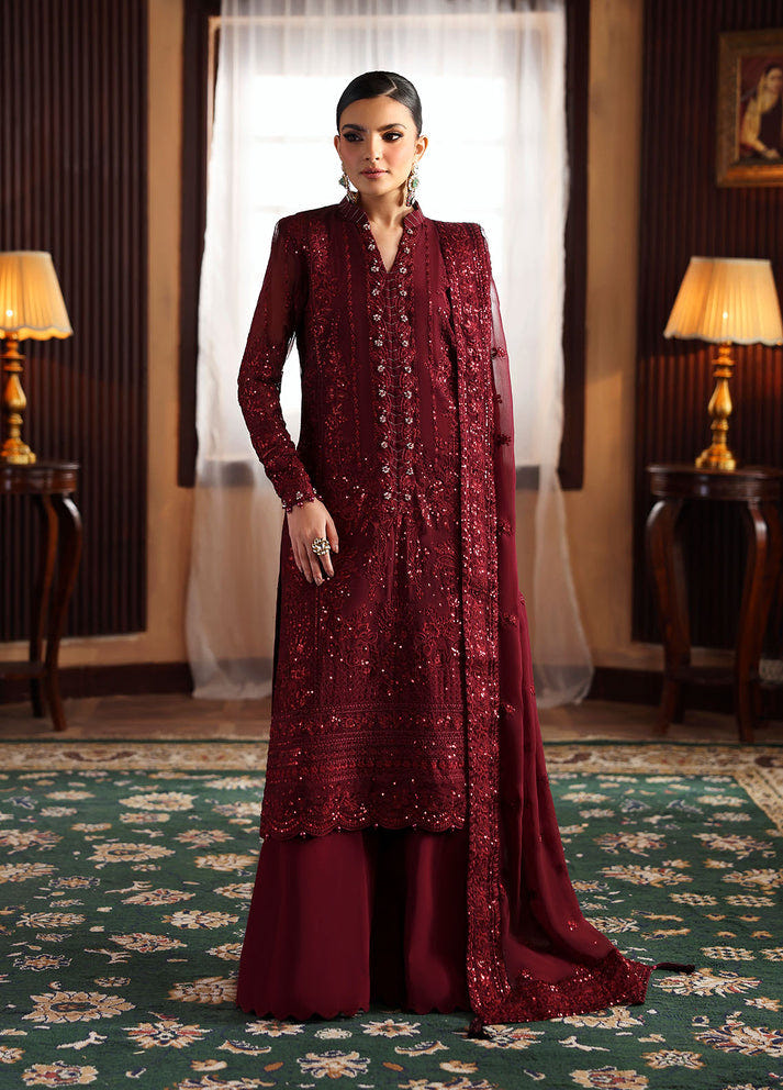 Gulaal | I Evayna Embroidered Chiffon | Vezeen