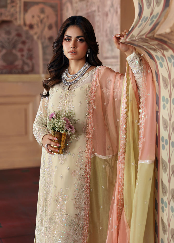 Gulaal | I Evayna Embroidered Chiffon | Fareyah-4