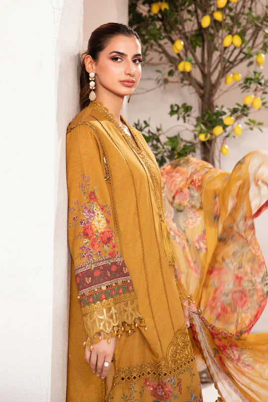 Maria.B | M Print Eid Edit | MPT-2202-A -  Maria B Luxury - Original Designer Dress - House of Maryam