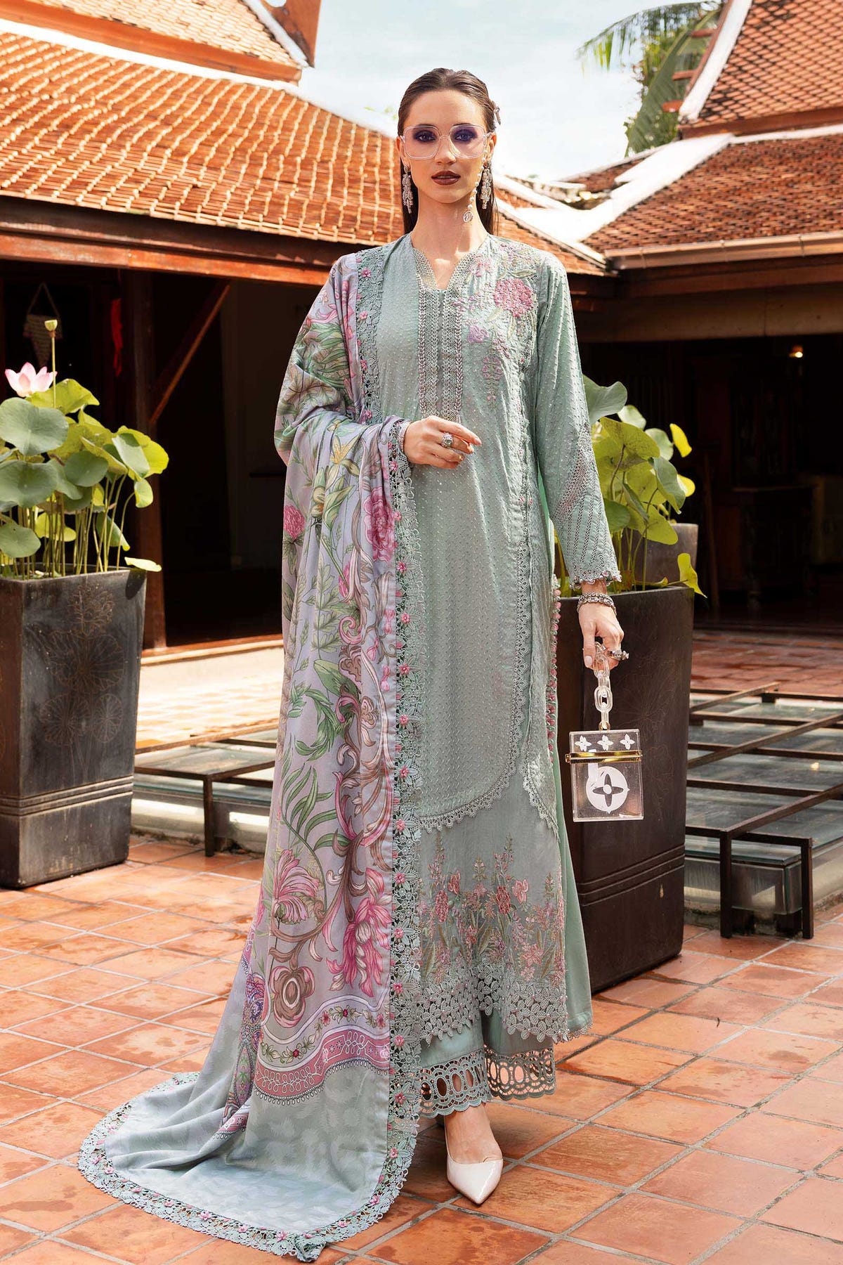Maria B | M Prints Winter 25 | MPT-2802-A