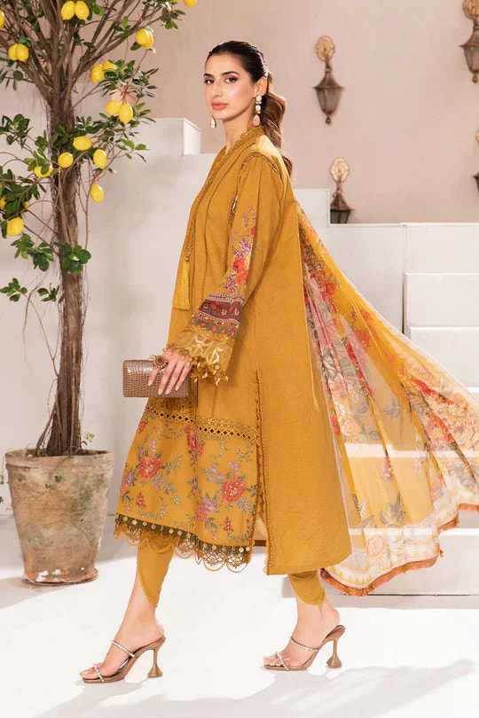 Maria.B | M Print Eid Edit | MPT-2202-A -  Maria B Luxury - Original Designer Dress - House of Maryam