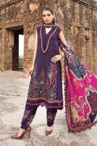 Maria B | M Prints Winter 24 | MPT-2402-A -  Maria B Ladies Clothes - Original Designer Dress - House of Maryam