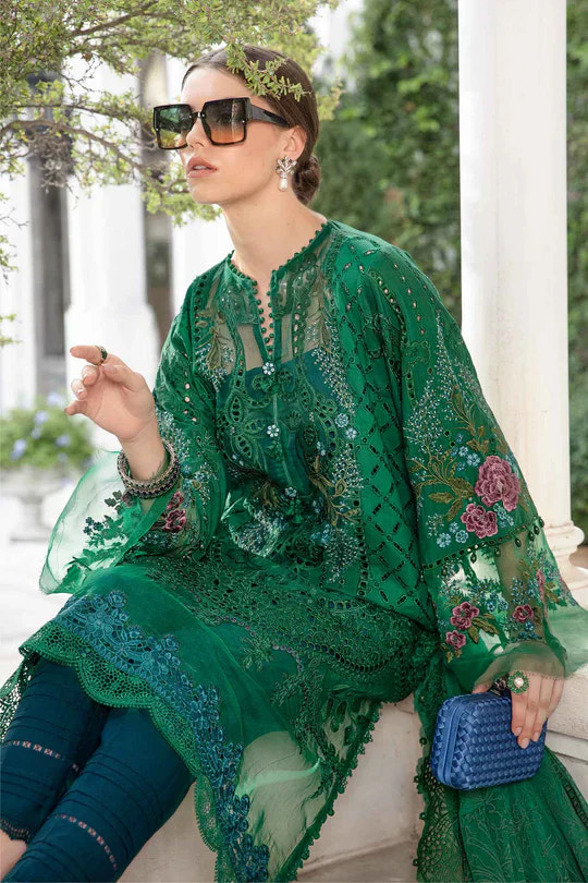 Maria B | Eid Lawn Collection | 02 -  Maria B Luxury - Original Designer Dress - House of Maryam