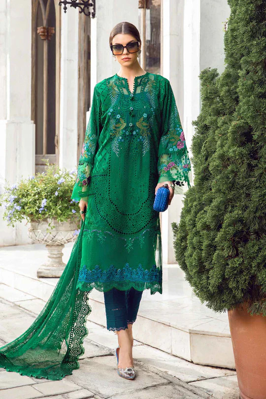Maria B | Eid Lawn Collection | 02 -  Maria B Luxury - Original Designer Dress - House of Maryam