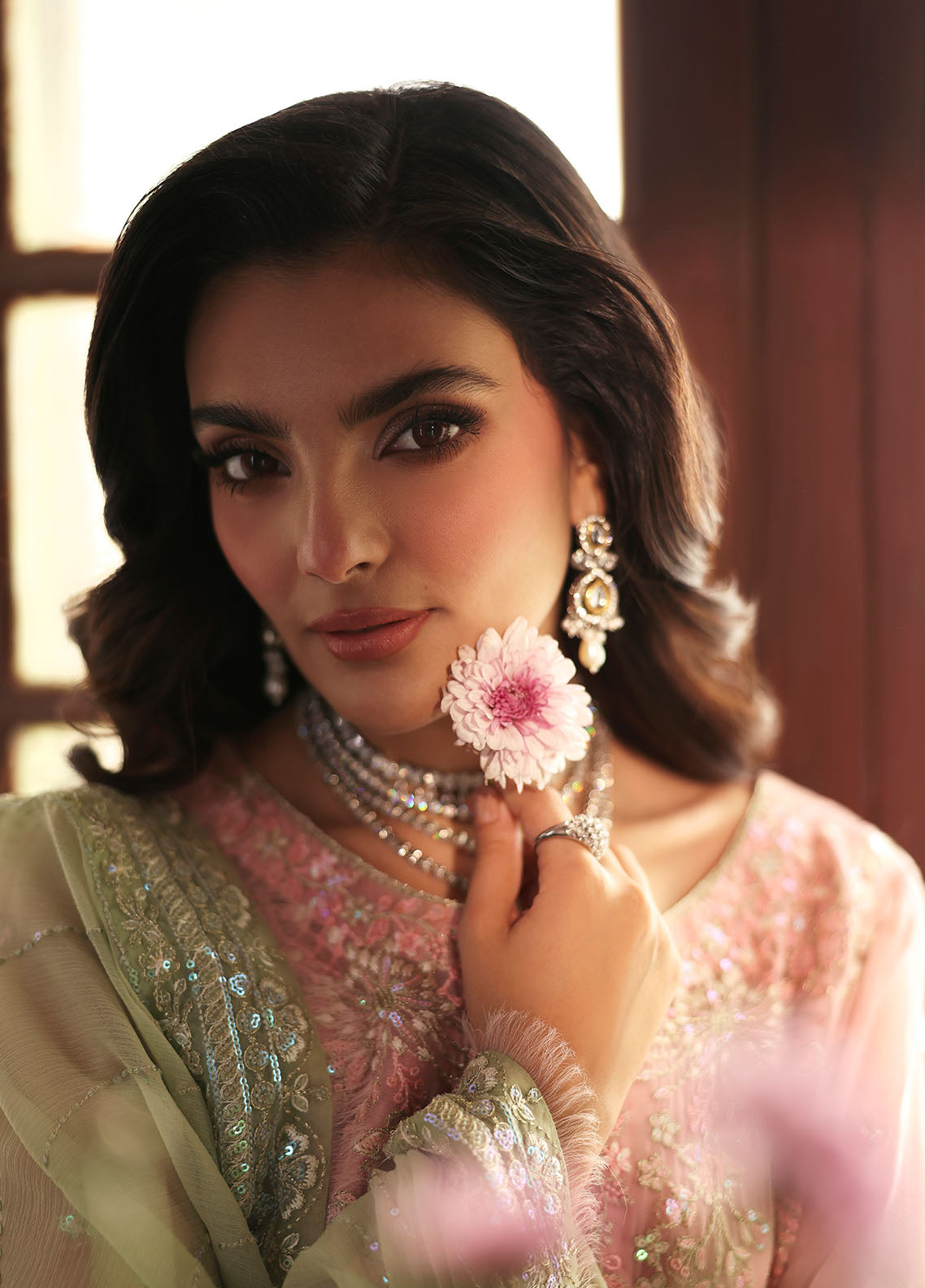 Gulaal | I Evayna Embroidered Chiffon | Layana, image 8