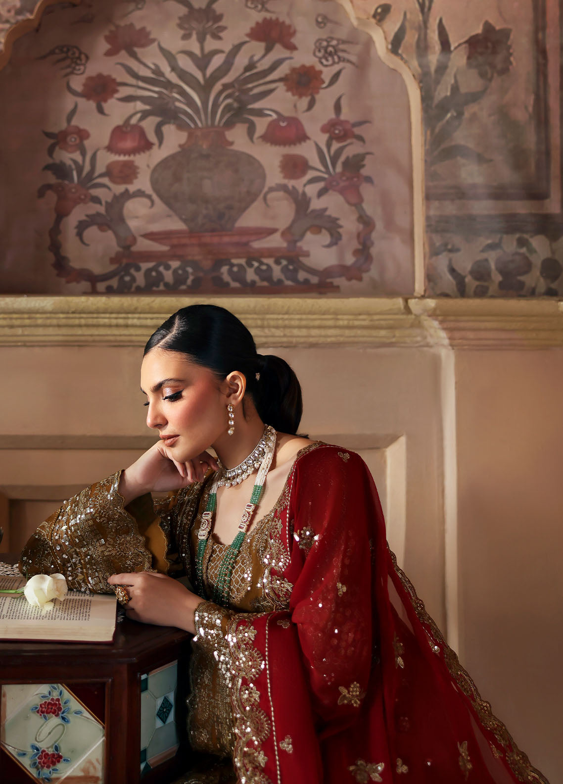 Gulaal | I Evayna Embroidered Chiffon | Dinara, image 5