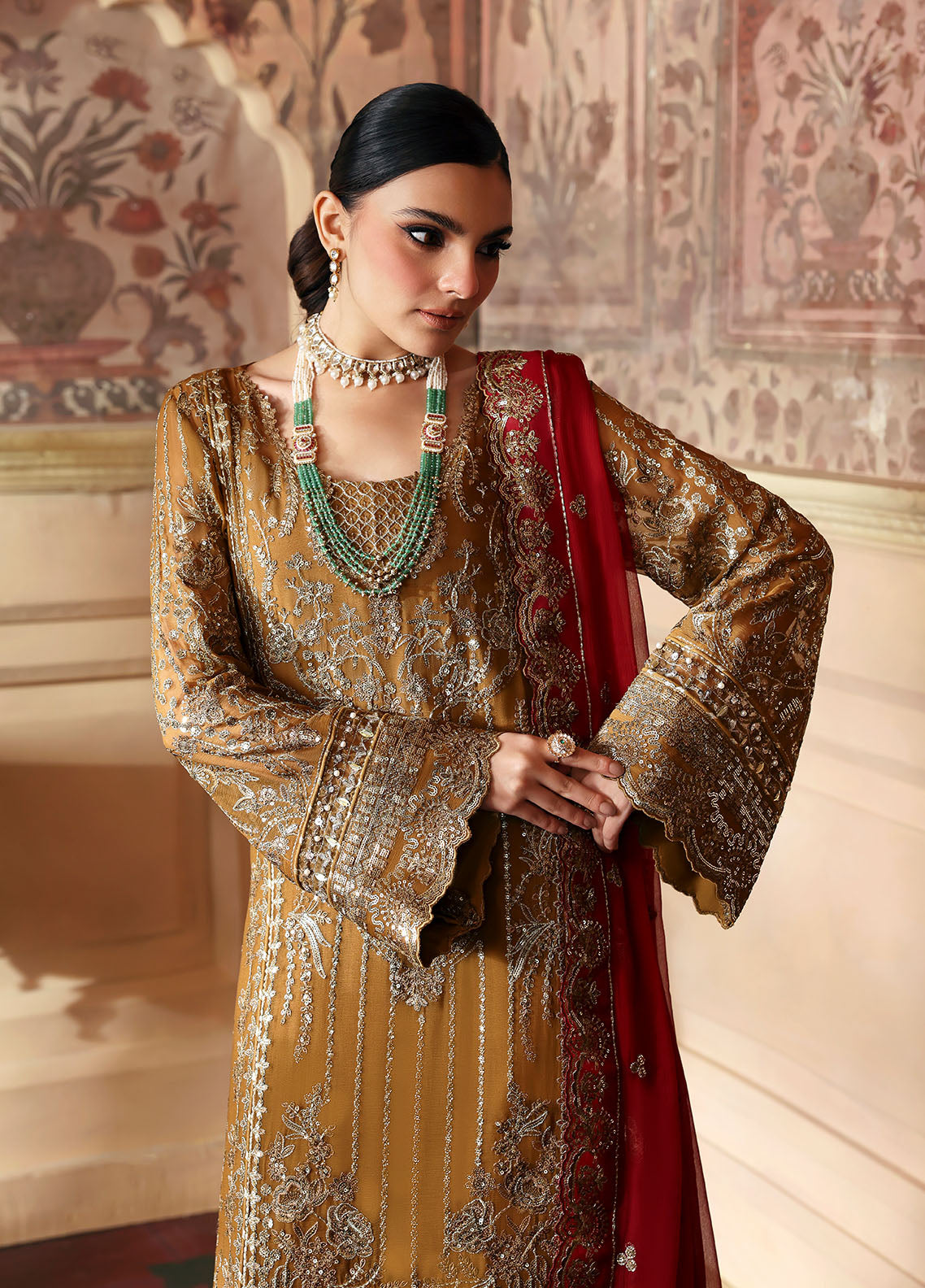Gulaal | I Evayna Embroidered Chiffon | Dinara, image 2