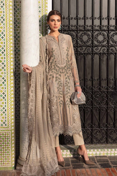 Maria B | Luxury Lawn 25 | D-2503-A -  Maria B Ladies Clothes - Original Designer Dress - House of Maryam