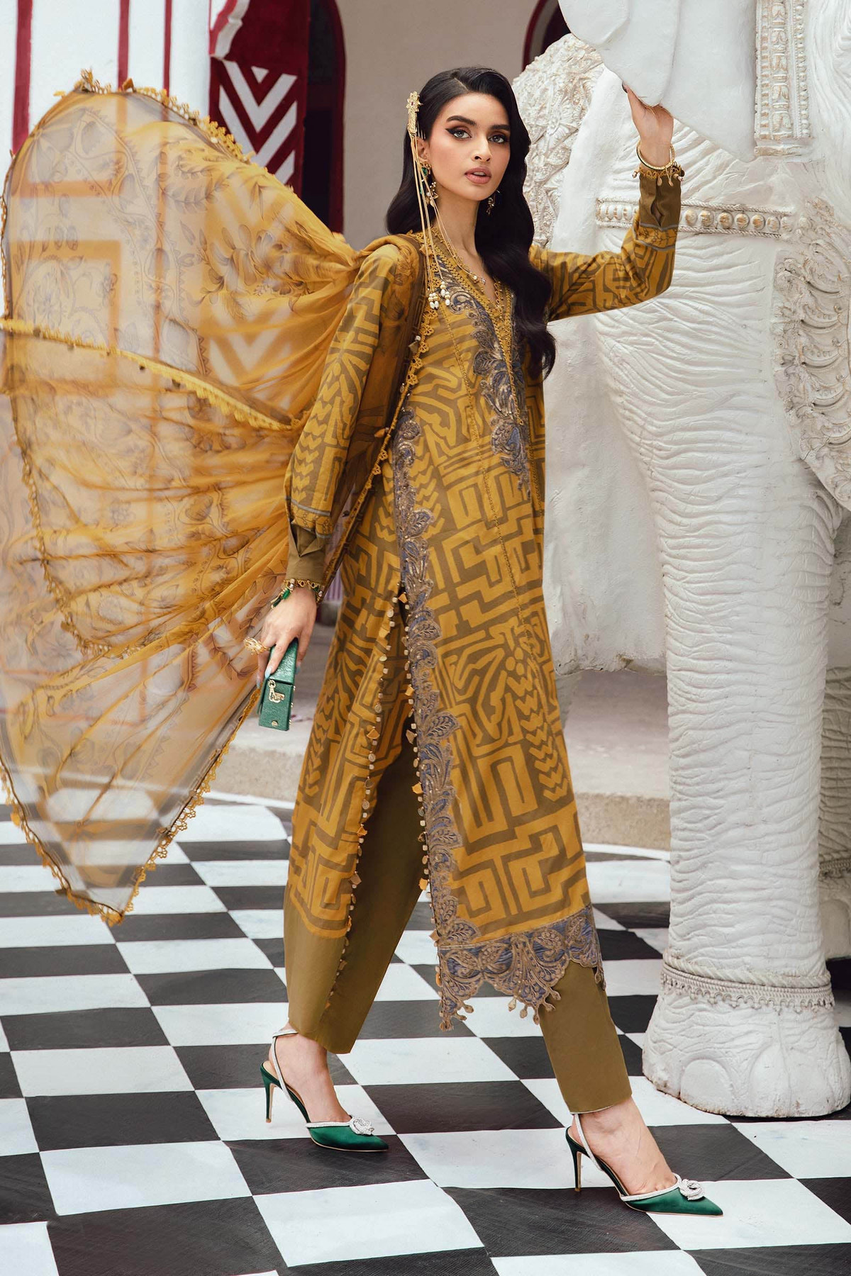 Maria B | M Prints Winter 25 | MPT-2703-A, image 2