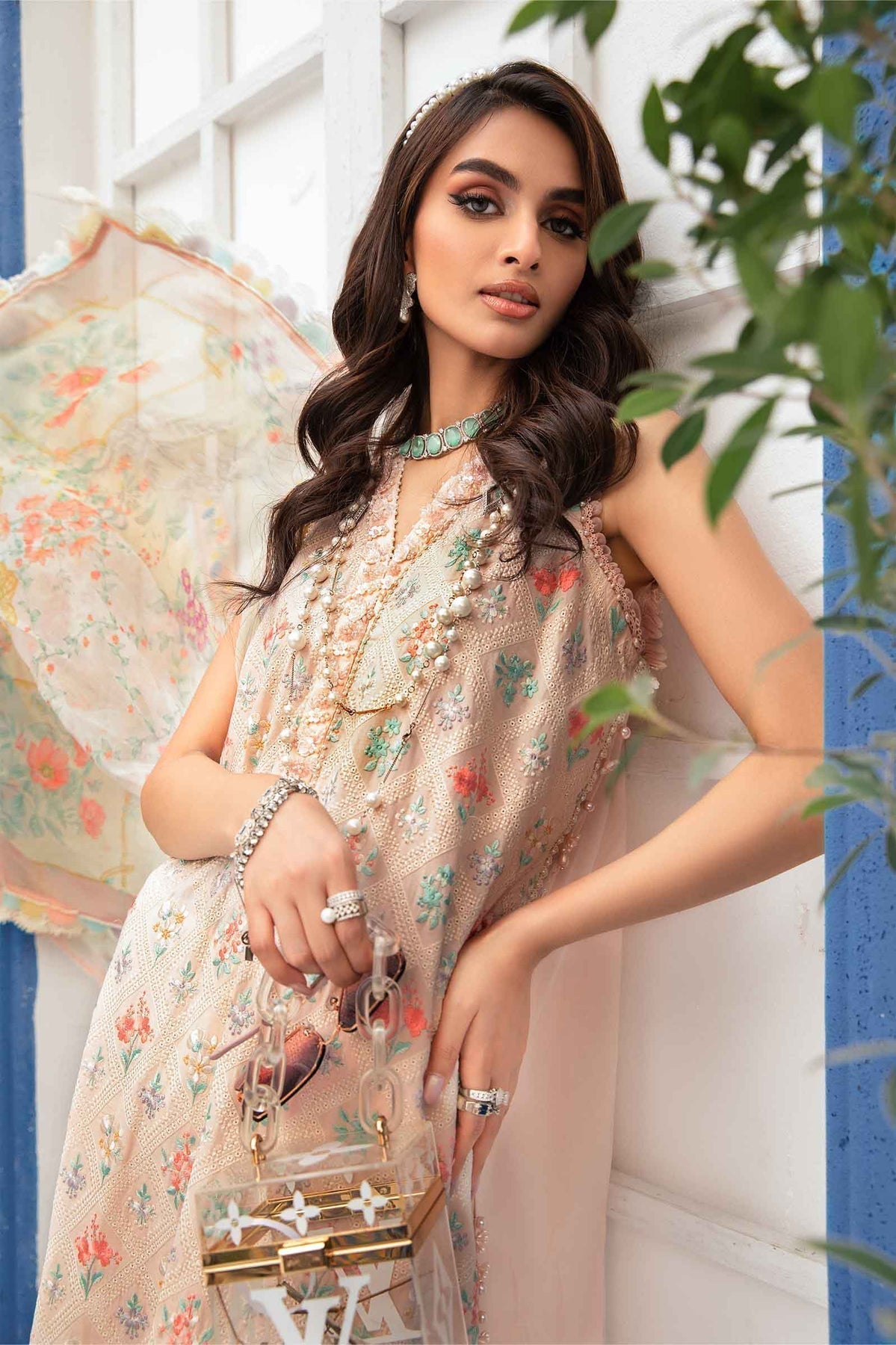 Maria.B | M Print Eid Edit | MPT-2203-B -  Maria B Luxury - Original Designer Dress - House of Maryam
