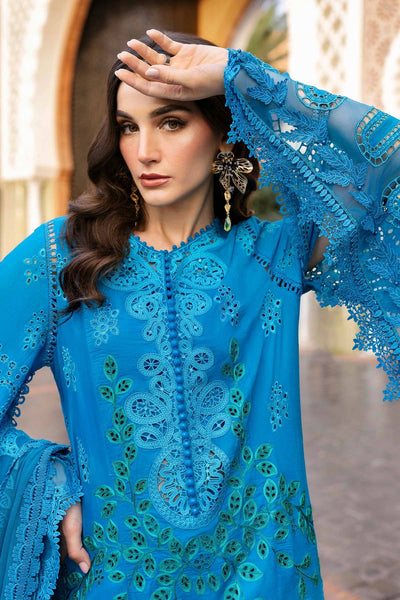 Maria B | Luxury Lawn 25 | D-2503-B -  Maria B Ladies Clothes - Original Designer Dress - House of Maryam