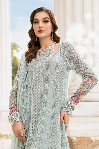Maria B | Chiffon Formals 24 | Chiffon Suit | MPC-24-103 -  Maria B Formal - Original Designer Dress - House of Maryam