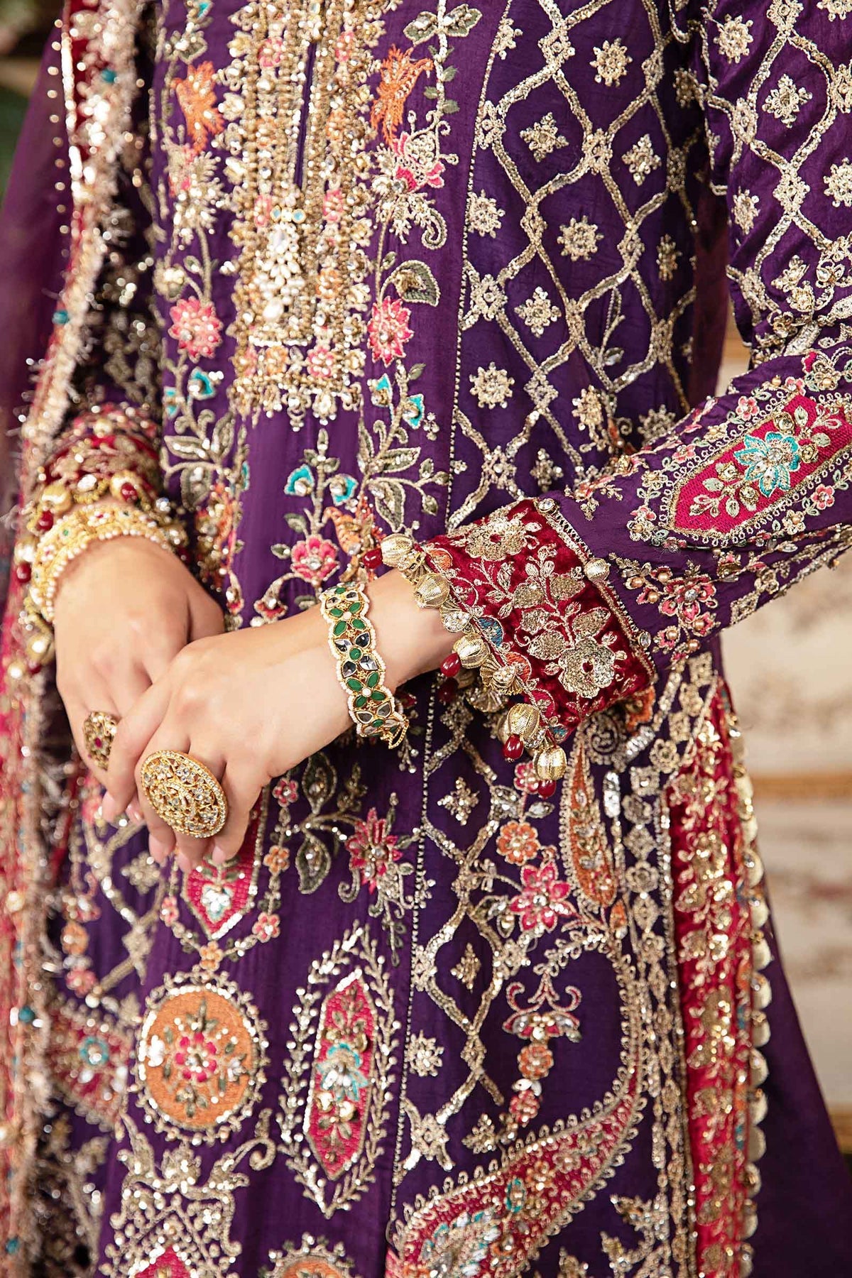 Maria B | Mbroidered Formals 24 | Organza Suit | BD-2903 -  Maria B Ladies Clothes - Original Designer Dress - House of Maryam